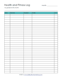 Health Fitness Tracker Pdf Google Drive Workout Log Printable Workouts Workout Log Printable