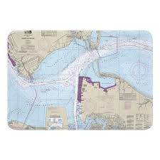 Va Hampton Roads Newport News Va Nautical Chart