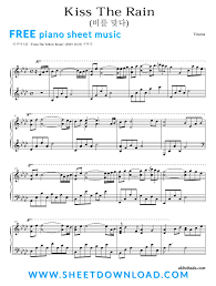 View Download And Print Kiss The Rain Piano Sheet Music By Yiruma 100 Free Bookmark Www Sheetdownload Com For Piano Sheet Sheet Music Piano Sheet Music