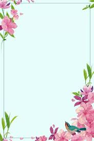 Flower Flower Border Simple Elegant Vintage Flower Backgrounds Flower Background Images Flower Border
