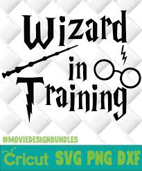 Online there are plenty of free harry potter cut files. Harry Potter Wizard In Training 1 Svg Png Dxf Clipart Movie Design Bundles