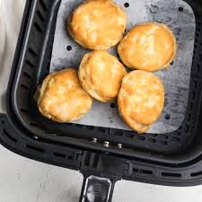 Place up to 6 biscuits in air fryer basket giving plenty of room around each biscuit. Air Fryer Biscuits Frozen Refrigerated Pinkwhen
