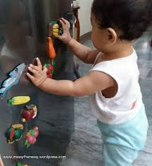 Melissa & doug play draw create magnetic princesses. Household Items As Toys Series Refrigerator Magnet For Toddlers Fine Motor Development The Teaching Aunt