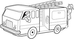 Fire truck with ladder, fire engine, fire apparatus, fire appliance, firefighting, fire rescue. Drawing Firetruck 135806 Transportation Printable Coloring Pages