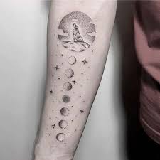 Ay Ve Uluyan Kurt Tattoo Moon And Wolf Tattoo Wolf And Moon Tattoo Wolf Tattoos For Women Small Wolf Tattoo