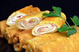 Rollos De Pan De Molde Con Jamon Y Queso