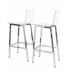 These are a great option for a contemporary vibe addition in any bar. Acrylic Bar Stool Set Of 2