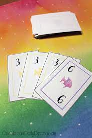 The rest of the pile goes in the middle. Printable Mini Go Fish Card Game Boredom Buster Kids Activity