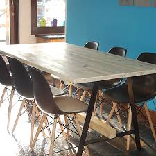 I had such a hard time getting the finish right and getting rid of all of those orange and yellow undertones in the wood that i ended up with a really dark, almost. Home Dzine Home Diy Make A Pine Dining Table