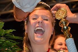 Die neue Queen konnte ihr Glück kaum fassen