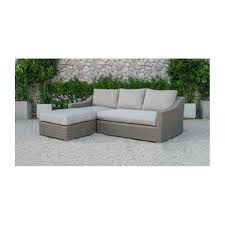 Buy rattan corner sofa and get the best deals at the lowest prices on ebay! Outdoor L Shaped Sofa Garden L Shaped Rattan Furniture Collections Wood Wc7 Acacia Material H1983s Half Round 6mm Fabric Of 003 Frame Aluminum