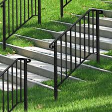 Dec 13, 2020 · cable railing is perfect if you want a clean, modern look or don't want your fence to obscure a view. Size 35cm 1 1ft Stair Railing For Indoor Exterior Stairs Corridor Support Bar Fs Handrails For Outdoor Steps U Shaped Matte Black Wrought Iron 2 Step Building Materials Diy Tools Porttms Com