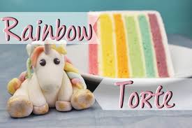 Die angaben hier ergeben ein großes einhorn, also eines pro torte. Rainbow Cake Mit Einhorn Regenbogentorte Backen Geburtstagstorte Selber Machen Einhorntorte Youtube