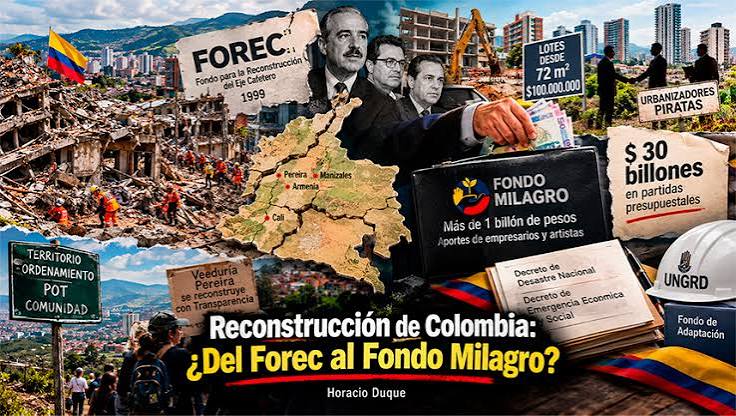 Reconstrucción de Colombia: ¿Del Forec al Fondo Milagro? – Prensa Bolivariana