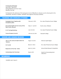 Knowledgeable of english language arts standards, modern teaching methods, and assessment systems. Sample Resume Format For Fresh Graduates Two Page Format Jobstreet Philippines