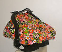 Quick Tips Sewing Tutorial Car Seat Canopy With Elastic Baby Car Seats Car Seats Baby Sewing Projects
