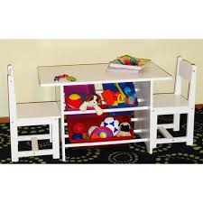 Riverridge Kids Activity Table With Chairs And Bins Walmart Com Kids Table Chair Set Kids Storage Bins Kids Activity Table