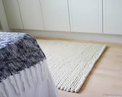 soft natural wool hygge chunky wool rugs