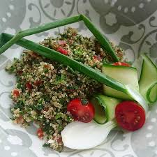 Le Taboule Libanais Pour Mes Amis Intolerants Au Gluten Menubistronomique Freegluten Taboule Yourlebanon Whatsuplebanon Qu Green Beans Vegetables Food
