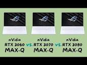 RTX 3060 Max-Q vs 3070 Max-Q vs 3080 Max-Q Laptops Compared - YouTube