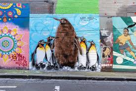 A Mural Dedicated To Pesto The Penguin ...