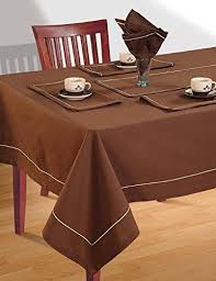 Cinnamon Brown Rectangular Tablecloth Spring Decorations For Home Size 60 X 90 Inches Click On The Image For Add Brown Tablecloths Table Cloth Table Covers