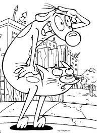 They develop imagination, teach a kid to be accurate and attentive. Kids N Fun Com 12 Coloring Pages Of Catdog