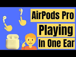On your iphone, launch the music app and play some music. Airpods Only Playing In One Ear In 2021 Prefer This Solutions