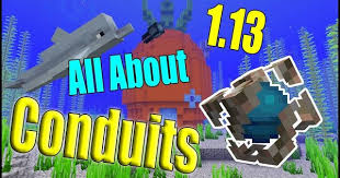 The recipe for a conduit (image via mojang) a player will need to make a ring of prismarine or sea lantern blocks underwater to have the effects of a minecraft conduit or conduit power. Pin On Minecraft