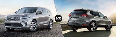 2019 kia sorento vs 2019 nissan rogue