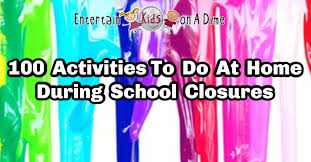 Relay for life activities banners. 100 Activities To Do At Home During School Closures Entertain Kids On A Dime Blog