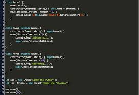 You will learn more about access specifiers later. Typescript Type Classes Extends Parent Class Code Example