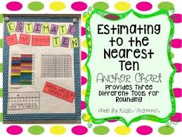 Estimating To The Nearest Ten Anchor Chart