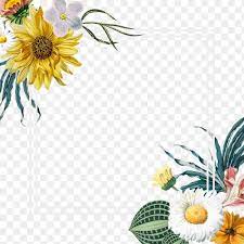 Blooming Flower Border Png Frame Free Image By Rawpixel Com Sasi Flower Border Png Flower Border Blooming Flowers