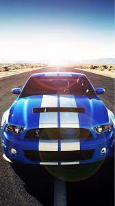Sunshine Road Blue Cool Car Iphone 6 Wallpaper Download Iphone Wallpapers Ipad Wallpapers One Stop Download Ford Mustang Mustang Shelby Gt500