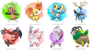 pokemon xy names and pictures google search pokemon