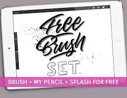 Try the free ones and let me know what you think. Free Procreate Brush On Behance
