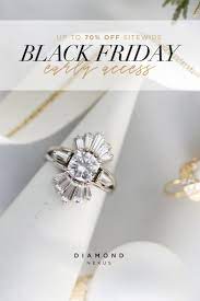 Black Friday Week Shopping Sale Engagement Rings Diamond