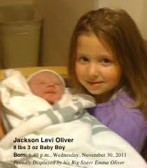 Welcome To The World: Jackson Levi Oliver