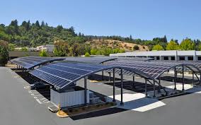 Image result for solar carport structure