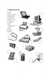 A computer device works with software applications that are exported to the hardware structure for interpretation, reading & execution. English Worksheet Computer Hardware Teaching Computers Computer Hardware Computer Basics