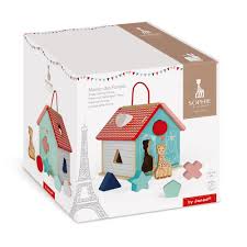 In the decades since, hy's has fuelled the entrepreneurial. Sophie La Girafe Steck Und Sortierspiel Haus Mit 7 Formen Holz