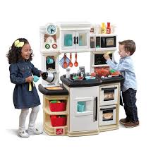 The only things i would change are the dish holding area(it's not deep 1. Great Gourmet Kitchen Tan Kids Play Kitchen Step2