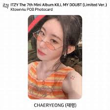 ITZY Ryujin Photocard From Kill My Doubt Album Soundwave POB Mint Baseball  Ver YEJI AIR PRINTED BEHIND PHOTO SET Guaranteed