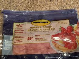 Bacon is loaded with fats but low levels of carbs. Turkey Bacon Rasher Nutrition Facts Eat This Much