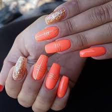 Elegante Coral Nail Designs Fur Die Saison Beste Trend Mode Coral Nails Coral Nails With Design Nail Designs