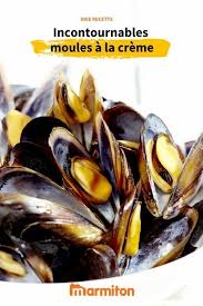 Moules A La Creme Recette Recettes De Cuisine Recette Moules Recette