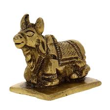 Nandi Bull Statue Hindu Decor Indian Amazon Co Uk Kitchen Amp Home Statue Indian Decor Animal Ornament