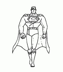Free batman and superman coloring pages coloring pages for kids. Superman Cartoon Characters Coloring Home