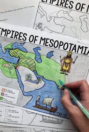 Empires Of Mesopotamia Map Activity Print And Digital Map Activities Mesopotamia Ancient History Lessons
